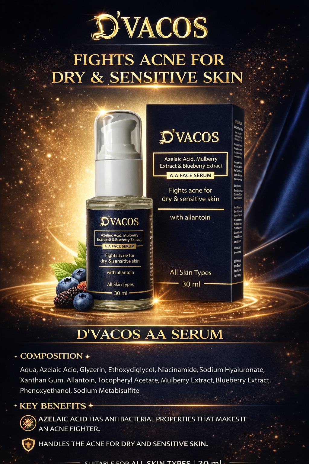 Fights Acne for Sensitive Skin